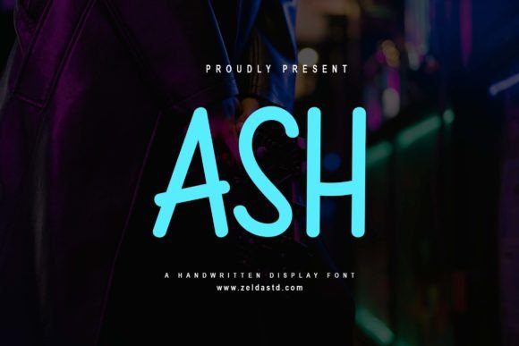 Ash: A Futuristic Script Font for Modern Makers