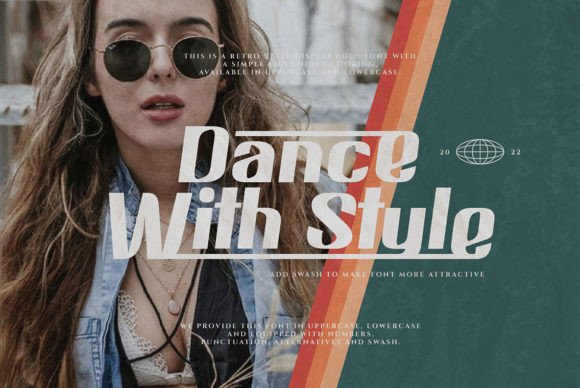 Burnston Font: A Bold Retro Typeface for Branding