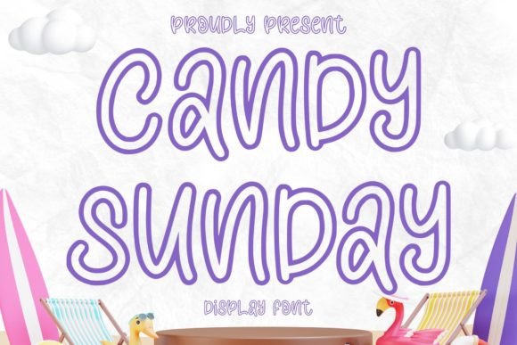 Candy Sunday: A Bold Display Font for Makers