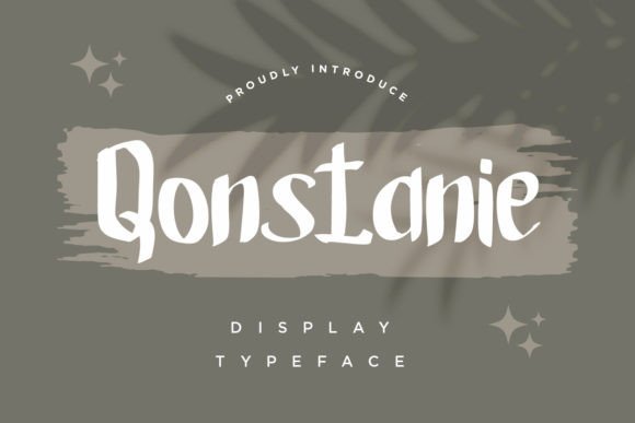 Elevate Your Brand Identity with Qonstanie Display Fonts