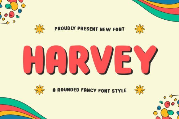 Harvey Font: The Playful Typeface for Elegant Branding