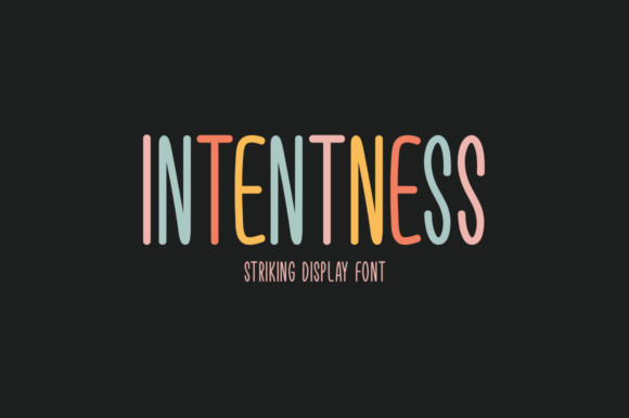 Intentness: The Display Font for Scroll-Stopping Marketing