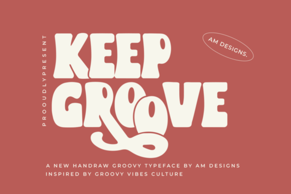 Keep Groove: The Playful Display Font for Branding