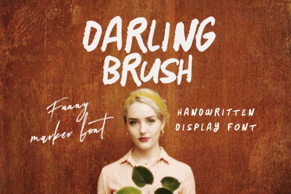 Launch Bold Campaigns with Darling Brush Display Fonts