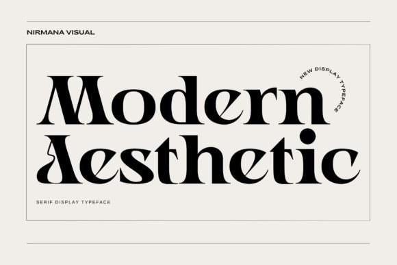 Modern Aesthetic Font for Elegant Web Headers