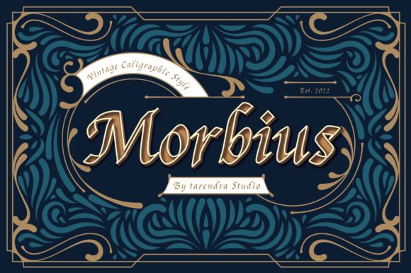 Morbius: A Daring Caligraphy Font for Modern Web Design