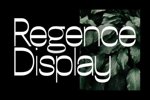 Regence: The Display Font That Elevates Campaign Visuals