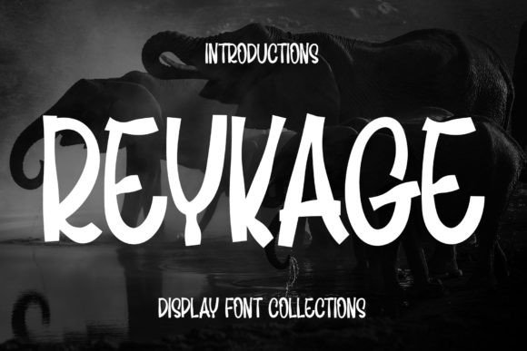 Reykage Font: A Sweet Handwritten Typeface for Brands