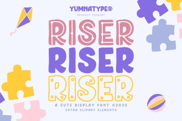 Riser: The Uppercase Display Font for Modern Web Headers