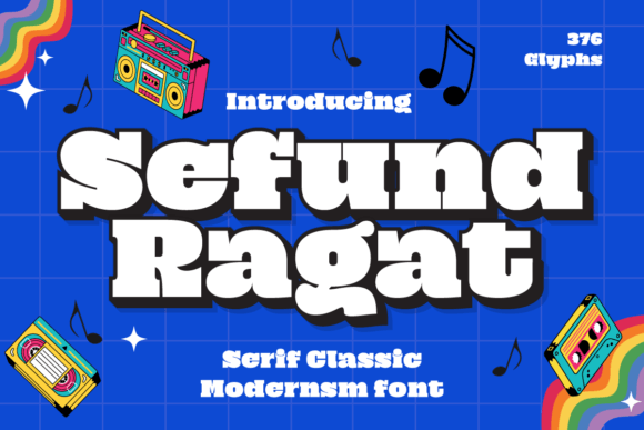 Sefund Ragat Font: Bold Serif for Strong Branding