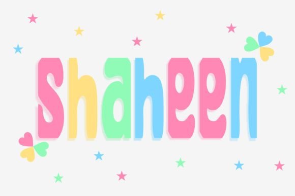 Shaheen: The Display Font That Elevates Your Brand