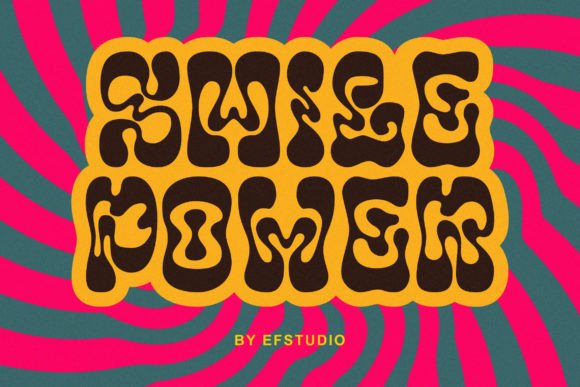 Smile Power: A Mesmerizing Display Font for Bold Branding