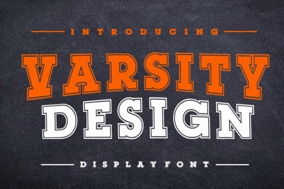 Varsity Design: A Bold Typeface for Modern Branding